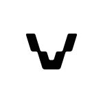 Flow V Logo – Modern Geometric Letter V Brandmark