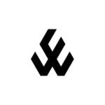 Fusion WE Logo – Modern Geometric WE Monogram Brandmark