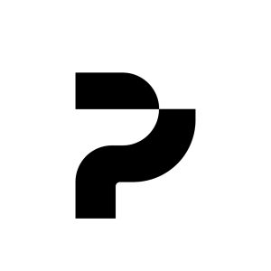 Minimalist P letter Logo