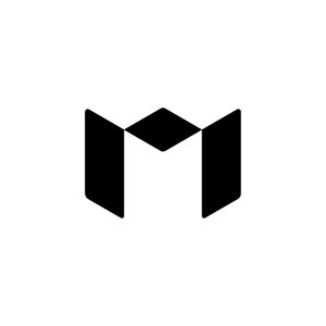Monarch M Logo – Modern Abstract Geometric Letter M Brandmark