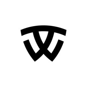 Shield W Logo – Modern Geometric W Monogram Brandmark