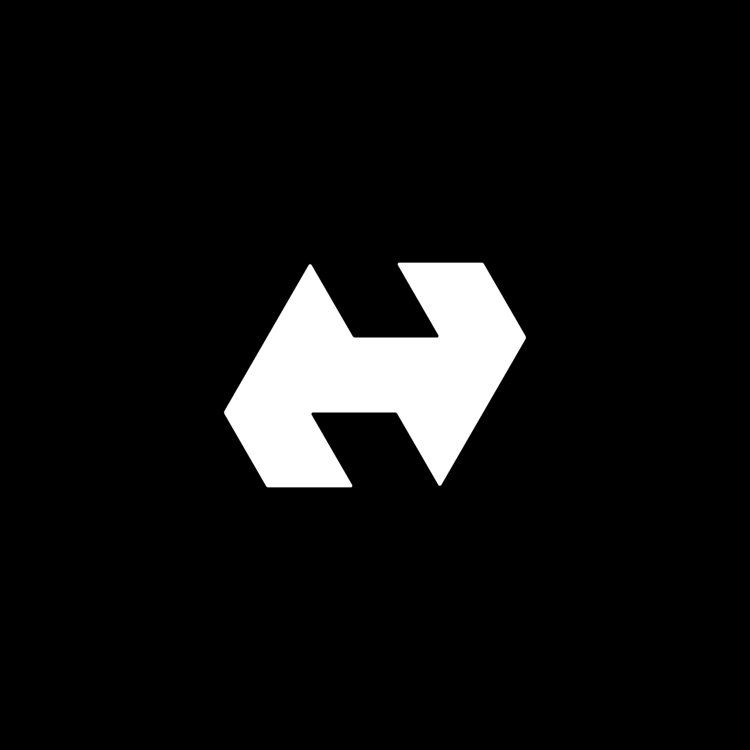 Horizon H Logo on Dark Background