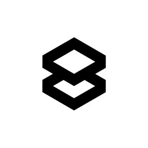 Abstract Interlock Logo – Modern Geometric Interlocking Brandmark