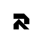 Abstract R Logo – Modern Geometric Letter R Monogram