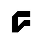 Bold F Logo – Modern Geometric Letter F Monogram Design