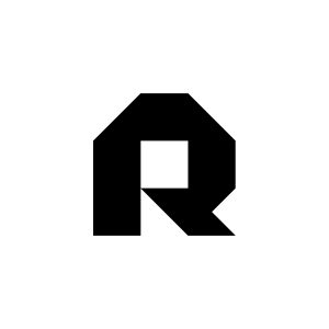 Bold R Logo – Modern Geometric Letter R Monogram Design