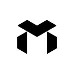 Bridge M Logo – Modern Geometric Letter M Brandmark with Bridge-Inspired Design