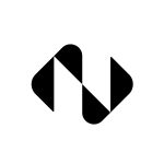 Flow N Logo – Modern Geometric Letter N Monogram Design