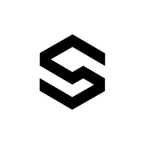 Folded S Logo – Modern Geometric Letter S Monogram Design