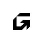 Forward G Logo – Modern Geometric Letter G with Integrated Arrow Design
