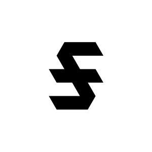 FS Monogram Logo – Modern Geometric Letter FS Design