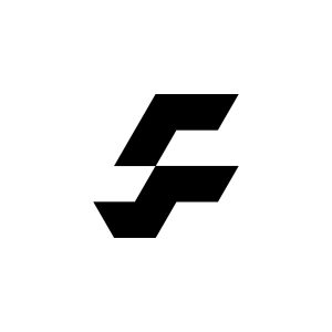 Geometric F Logo – Modern Letter F Monogram Design