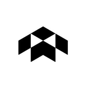 Growth Arrow Logo – Modern Geometric Upward Arrow Brandmark