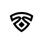 Guardian Shield Logo – Modern Abstract Security Shield Brandmark