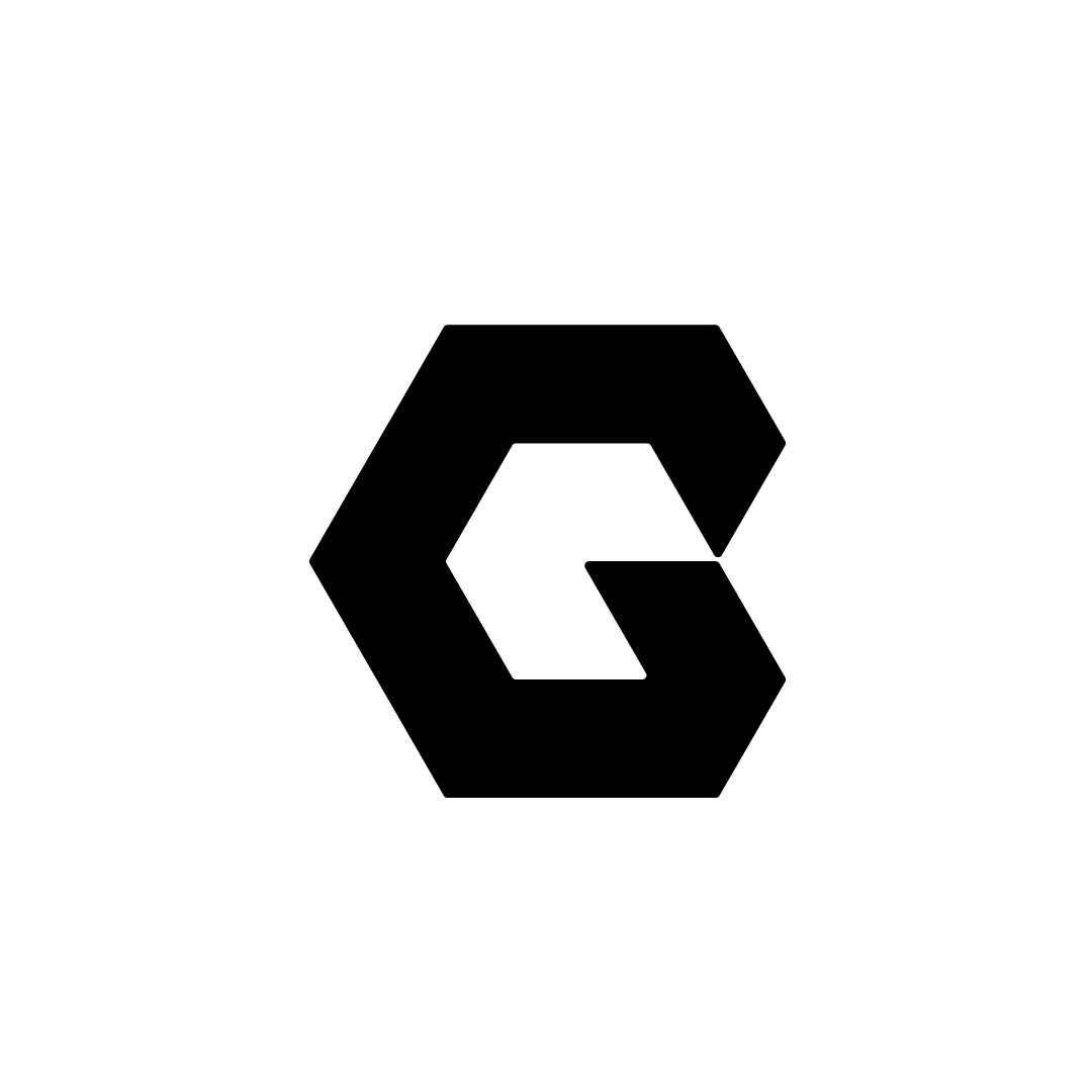 Hexagon G Logo – Modern Geometric Letter G Monogram Design