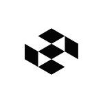 Interlock Logo – Modern Geometric Impossible Shape Symbol