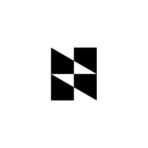 Lumen N Logo – Modern Abstract Geometric Letter N Brandmark