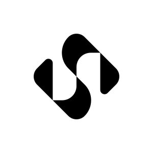Nova S Logo – Modern Geometric Letter S Logo with Subtle N Negative Space