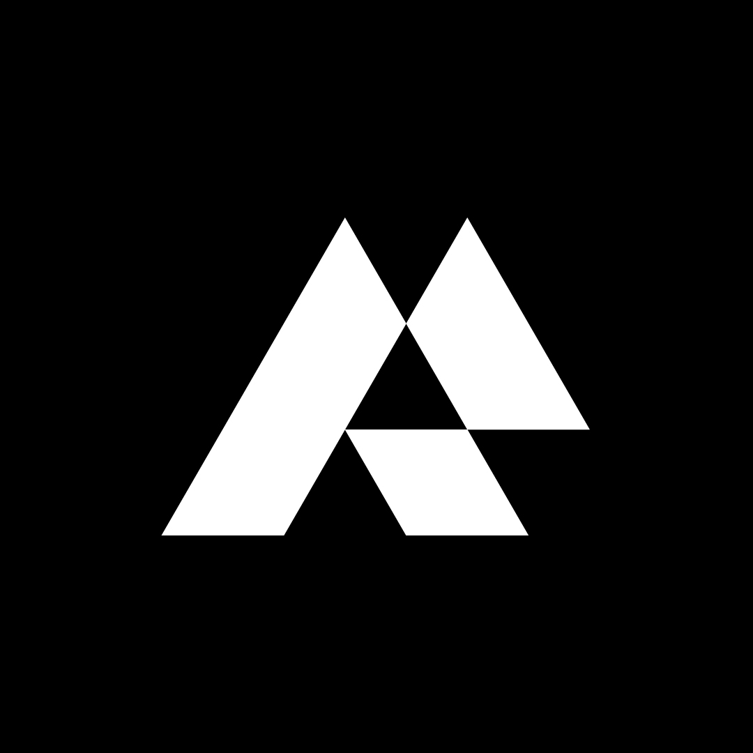 Peak R Logo on Dark Background