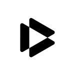 Pulse Play Logo – Modern Geometric Play Symbol Brandmark