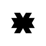 Ribbon X Logo – Modern Geometric Letter X Monogram Design