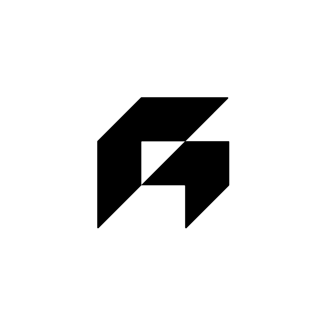Rift R Logo – Modern Abstract Geometric Letter R Brandmark