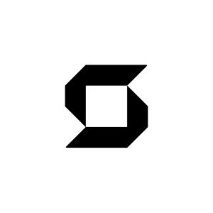 Stream S Logo – Modern Geometric Letter S Logo with Folded Ribbon Design