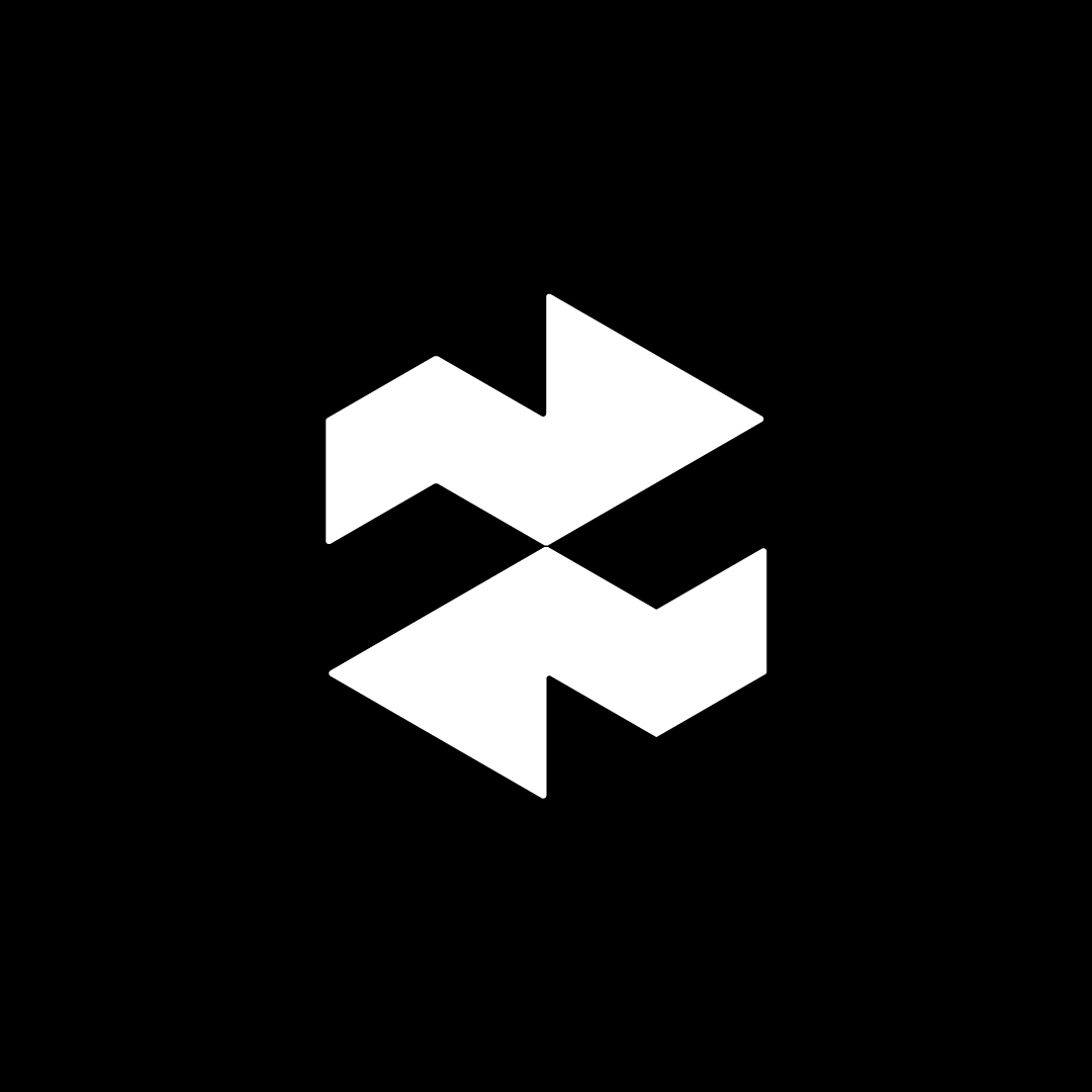 Sync Arrow Logo on Dark Background