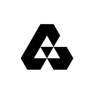 TriCore Logo – Modern Abstract Geometric Triangle Brandmark