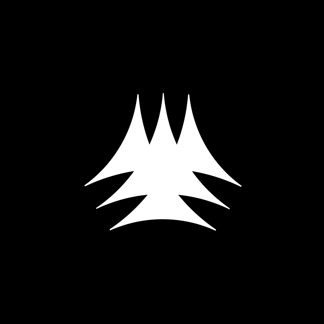 Trident Peak Logo on Dark Background