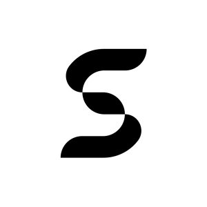 Twist S Logo – Modern Geometric Ribbon-Inspired Letter S Brandmark