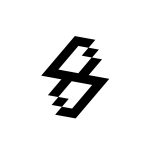 Volt S Logo – Modern Geometric Letter S Monogram Design