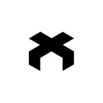 X Box Logo – Modern Abstract Geometric Letter X with 3D Box Design